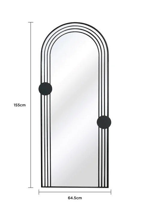Charles Bentley Warsaw Arch Mirror - One Size Image 3