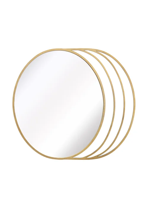 Charles Bentley Prague Round Mirror - One Size Image 1
