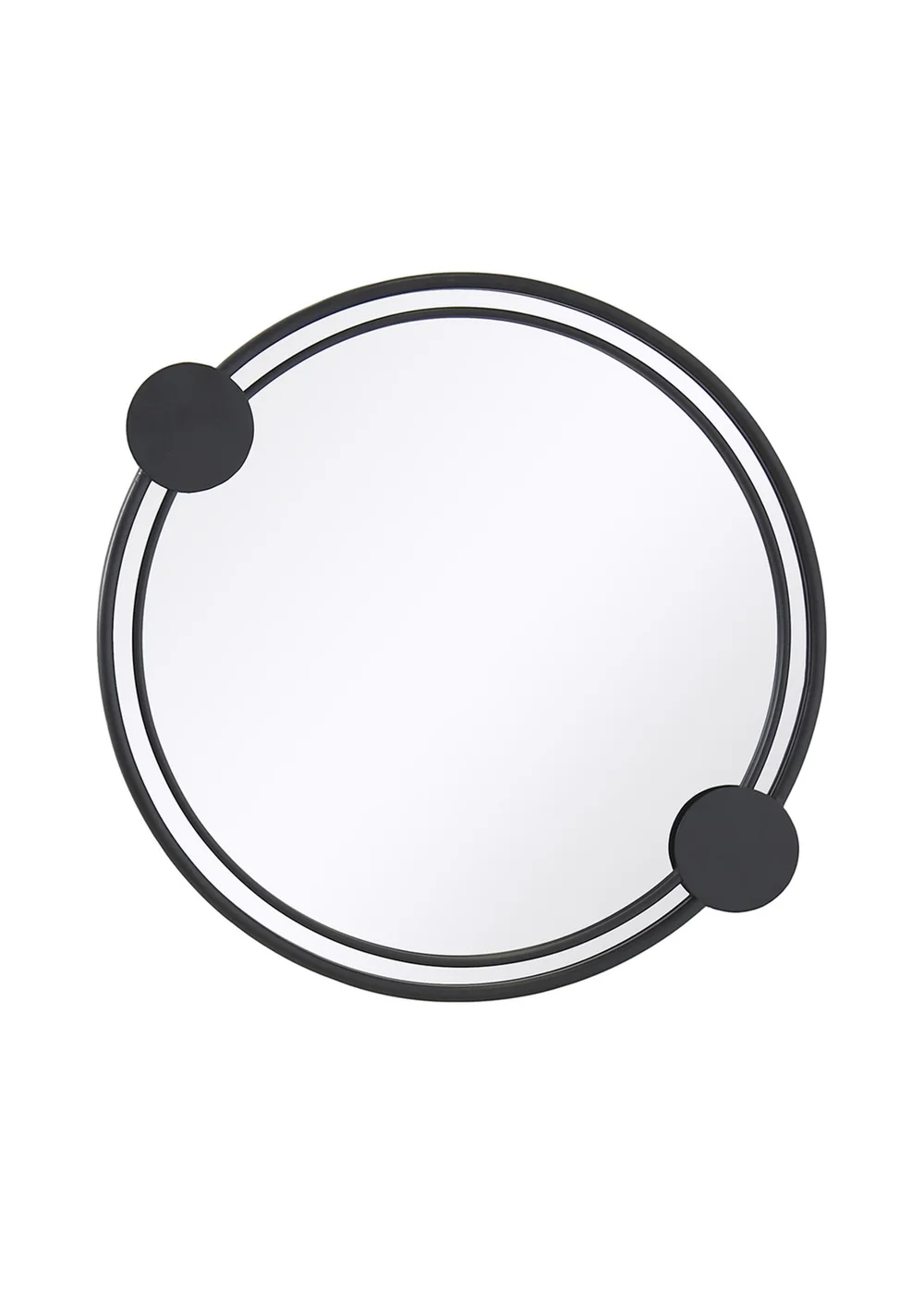 Charles Bentley Warsaw Round Mirror - One Size Image 1