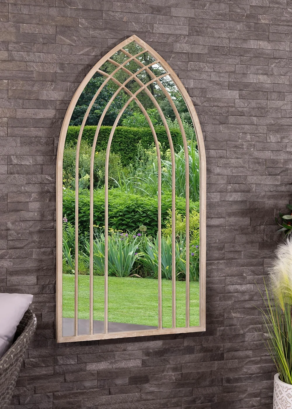 Charles Bentley Lisbon Arch Mirror - One Size Image 4