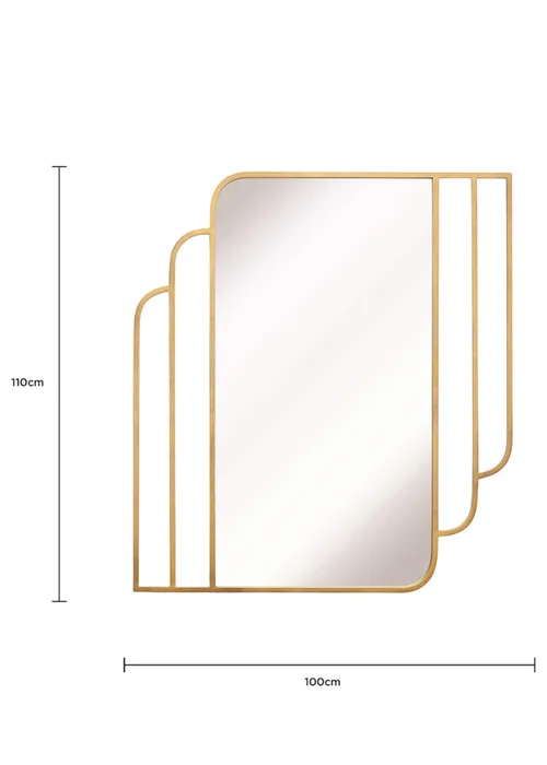 Charles Bentley Prague Rectangular Mirror - One Size Image 2