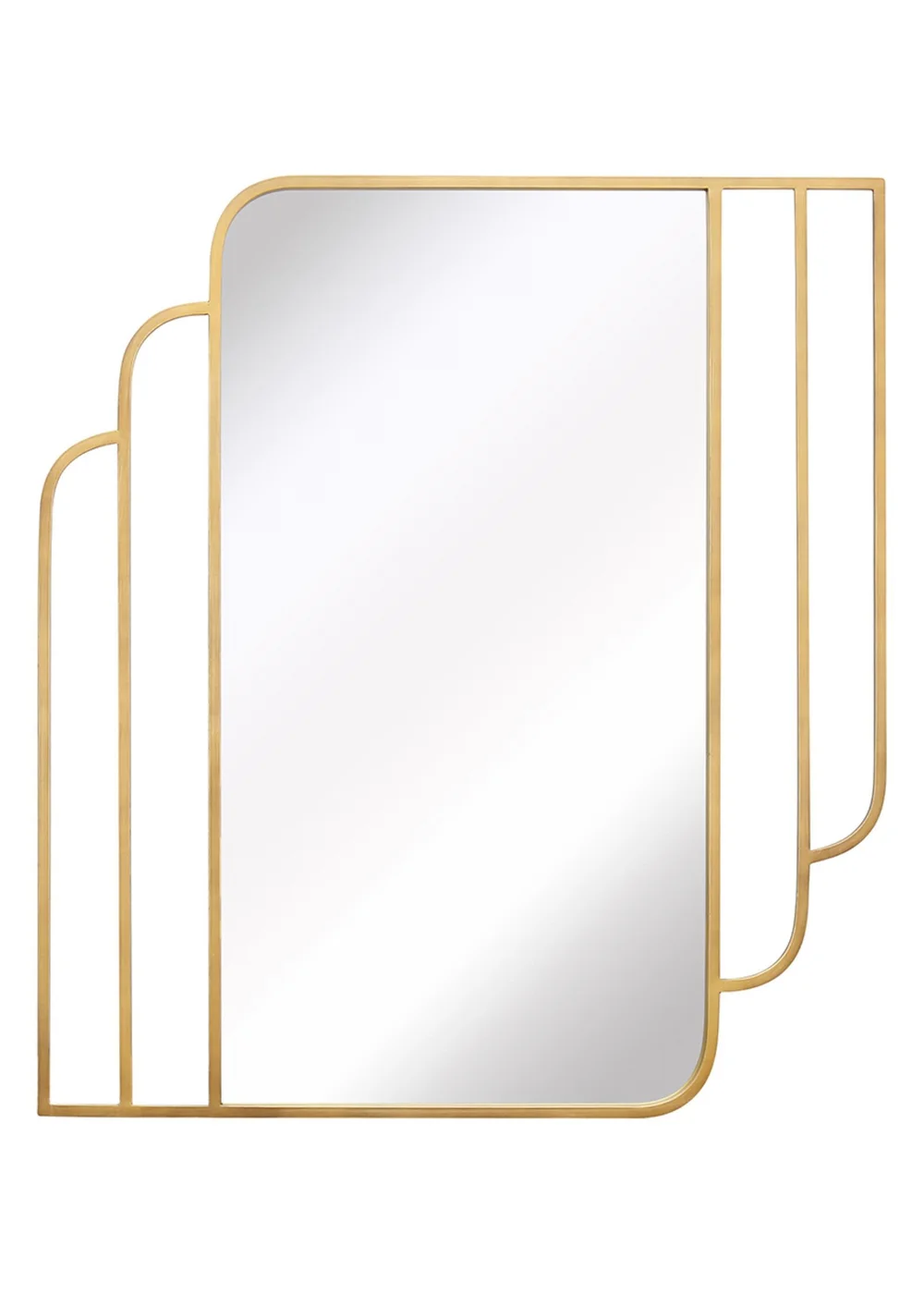 Charles Bentley Prague Rectangular Mirror - One Size Image 1