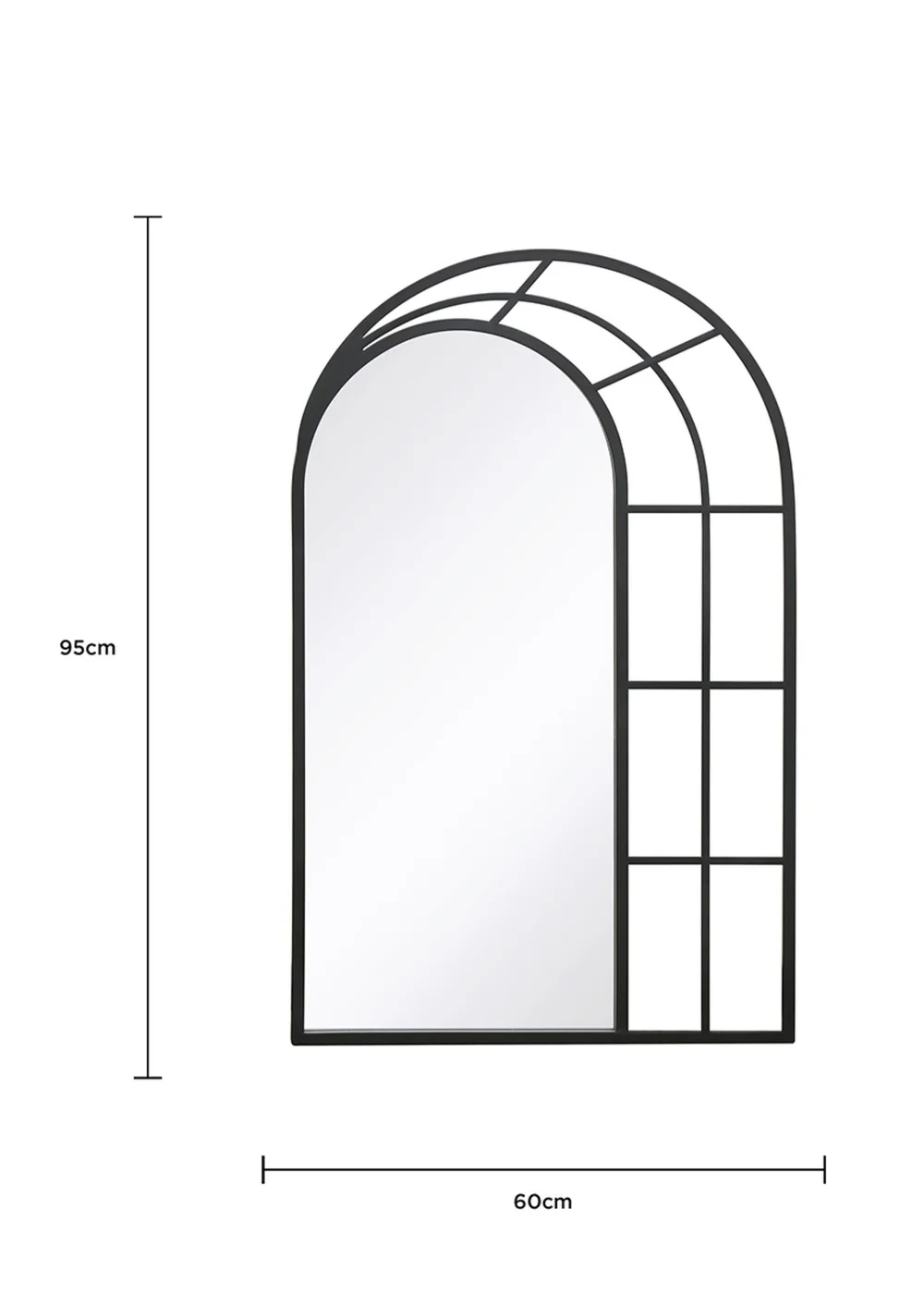 Charles Bentley Paris Arch Mirror - One Size Image 2
