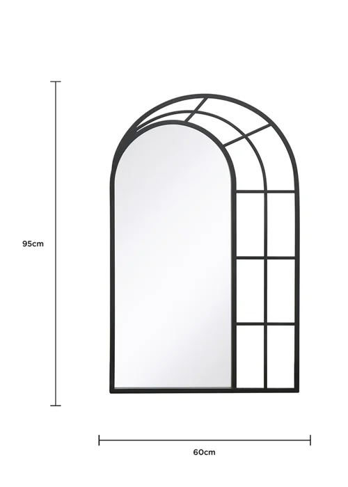 Charles Bentley Paris Arch Mirror - One Size Image 2