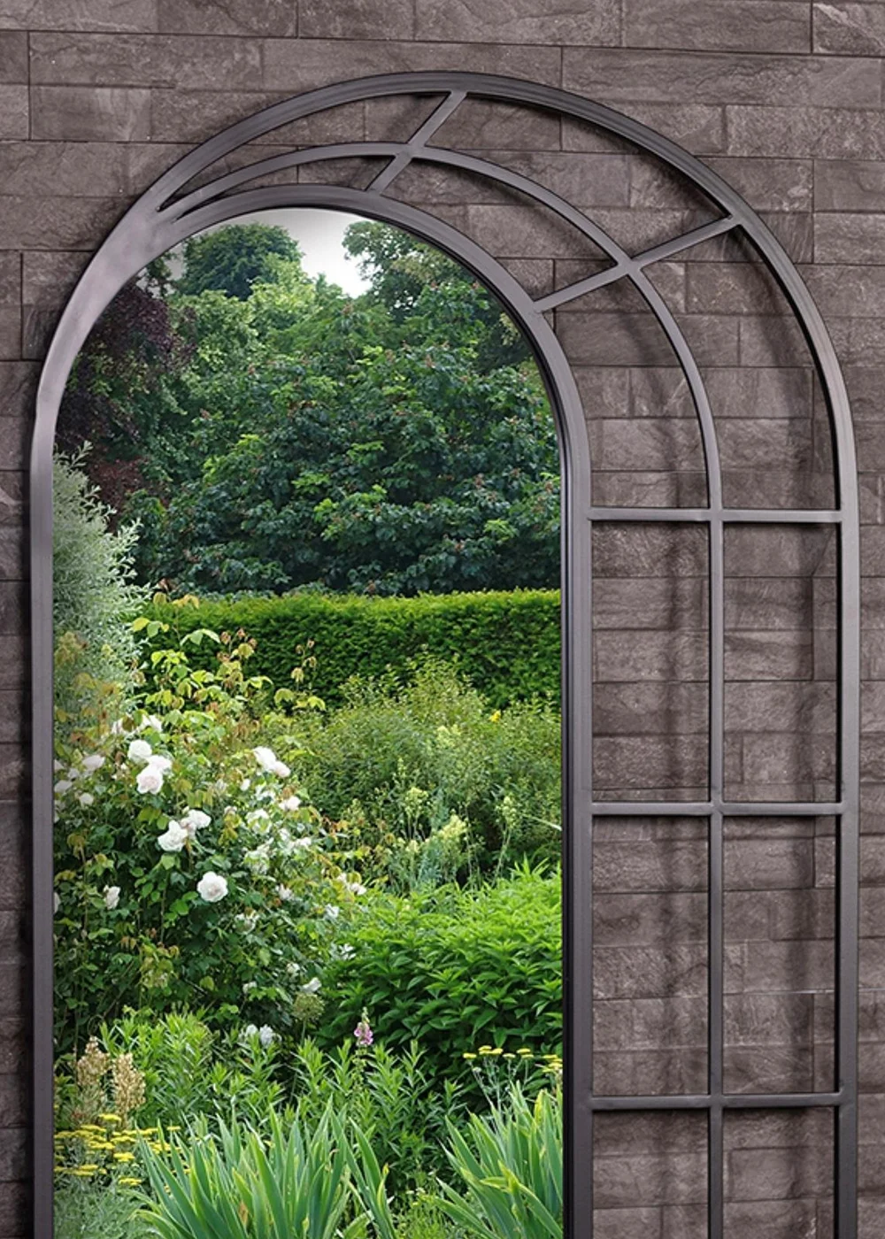 Charles Bentley Paris Arch Mirror - One Size Image 5