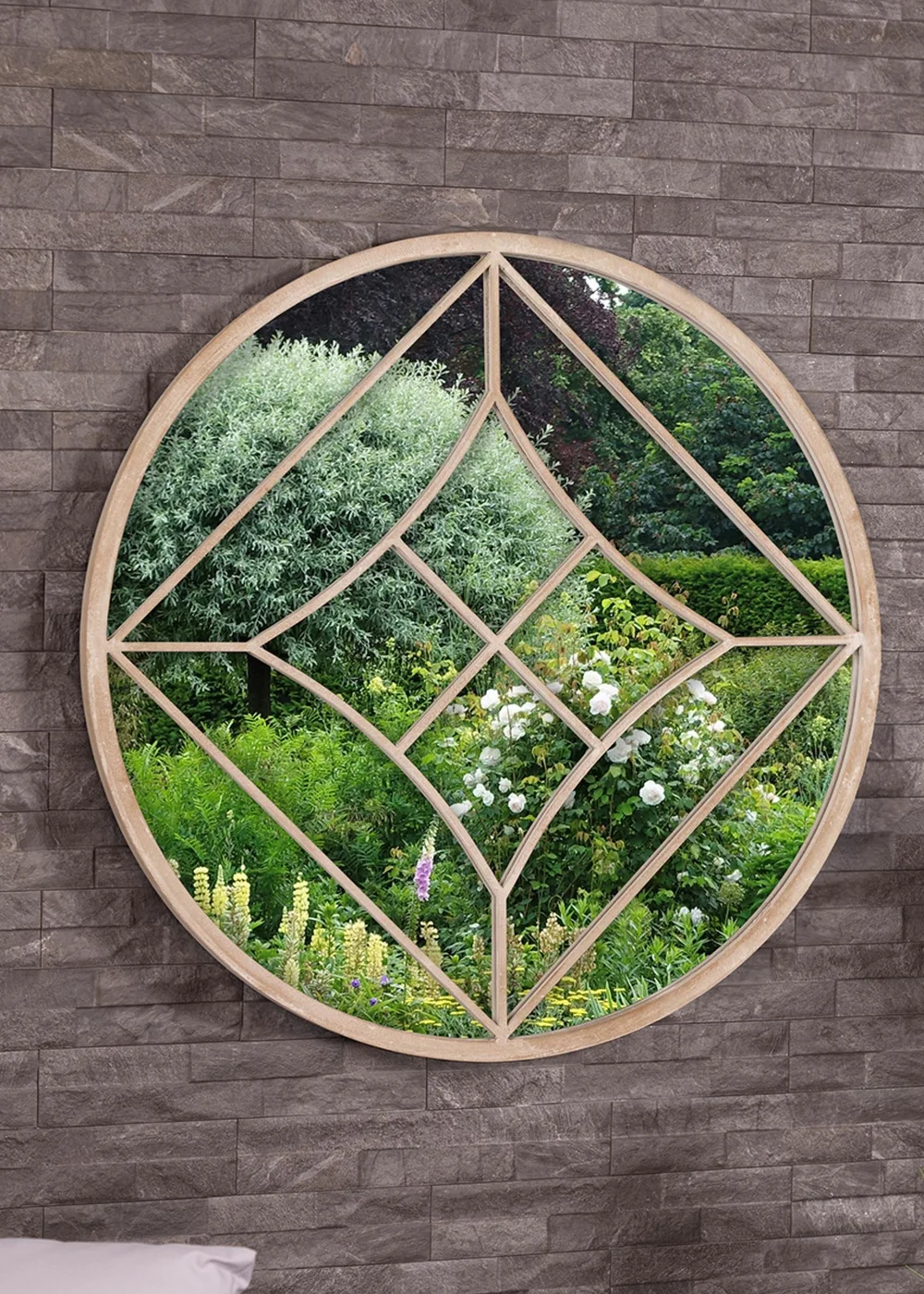 Charles Bentley Lisbon Round Mirror - One Size Image 4