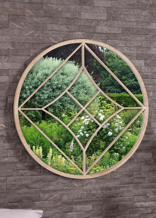 Charles Bentley Lisbon Round Mirror - One Size Image 4