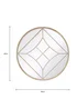 Charles Bentley Lisbon Round Mirror - One Size Image 2