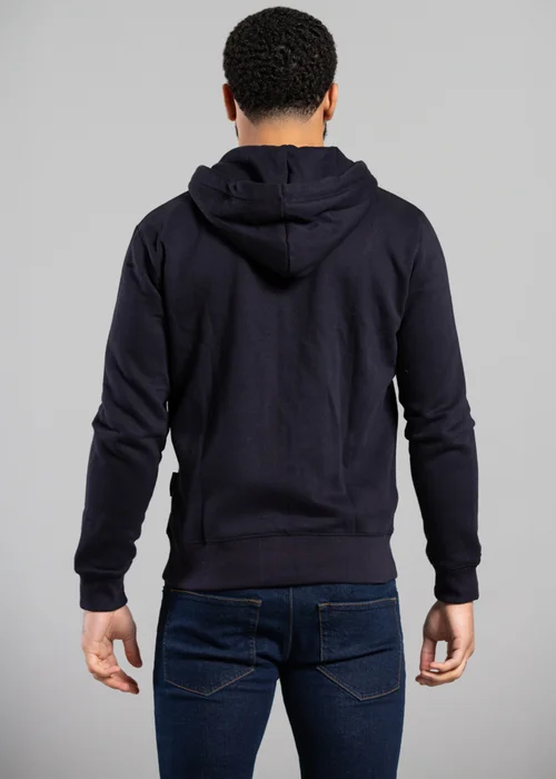 French Connection Navy Cotton Blend Zip Hoody - XS Image 2