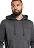 French Connection Charcoal Cotton Blend Hoody - M Image 3