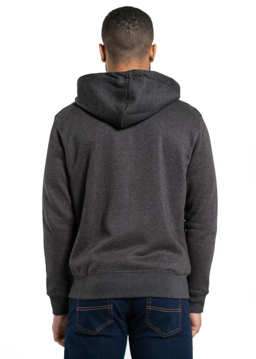French Connection Charcoal Cotton Blend Hoody - M Image 2