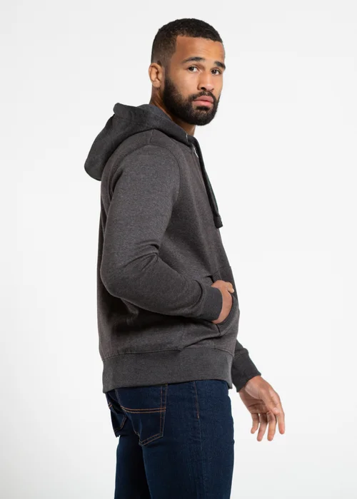 French Connection Charcoal Cotton Blend Hoody - M Image 5