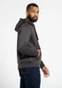 French Connection Charcoal Cotton Blend Hoody - M Image 5