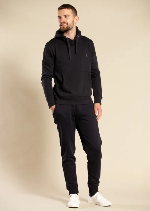 French Connection Navy Cotton Blend Hoody - XS Image 4