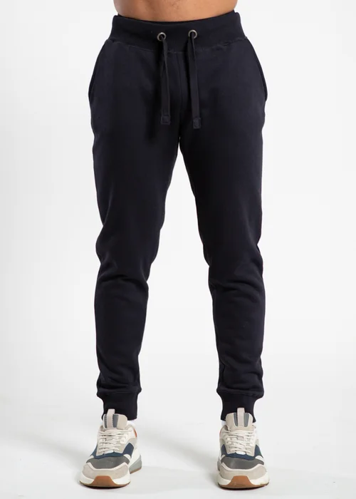 French Connection Navy Cotton Blend Joggers - XS Image 1