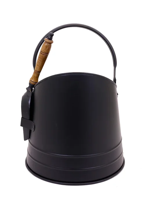 Charles Bentley Alder Coal Bucket with Shovel - One Size Image 3