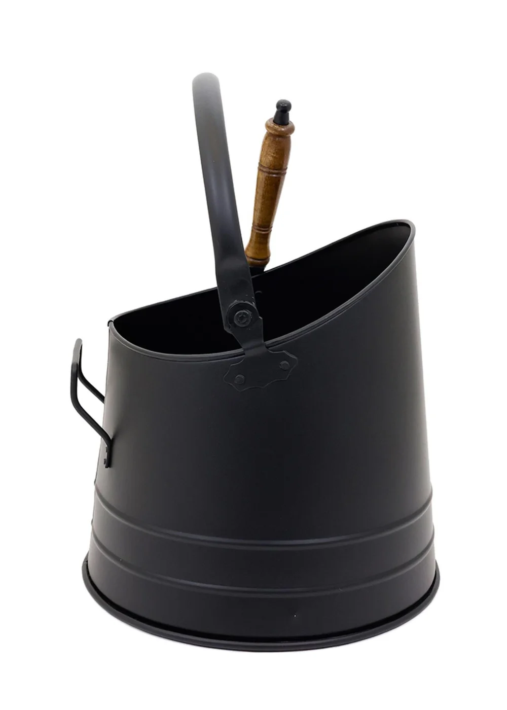 Charles Bentley Alder Coal Bucket with Shovel - One Size Image 2