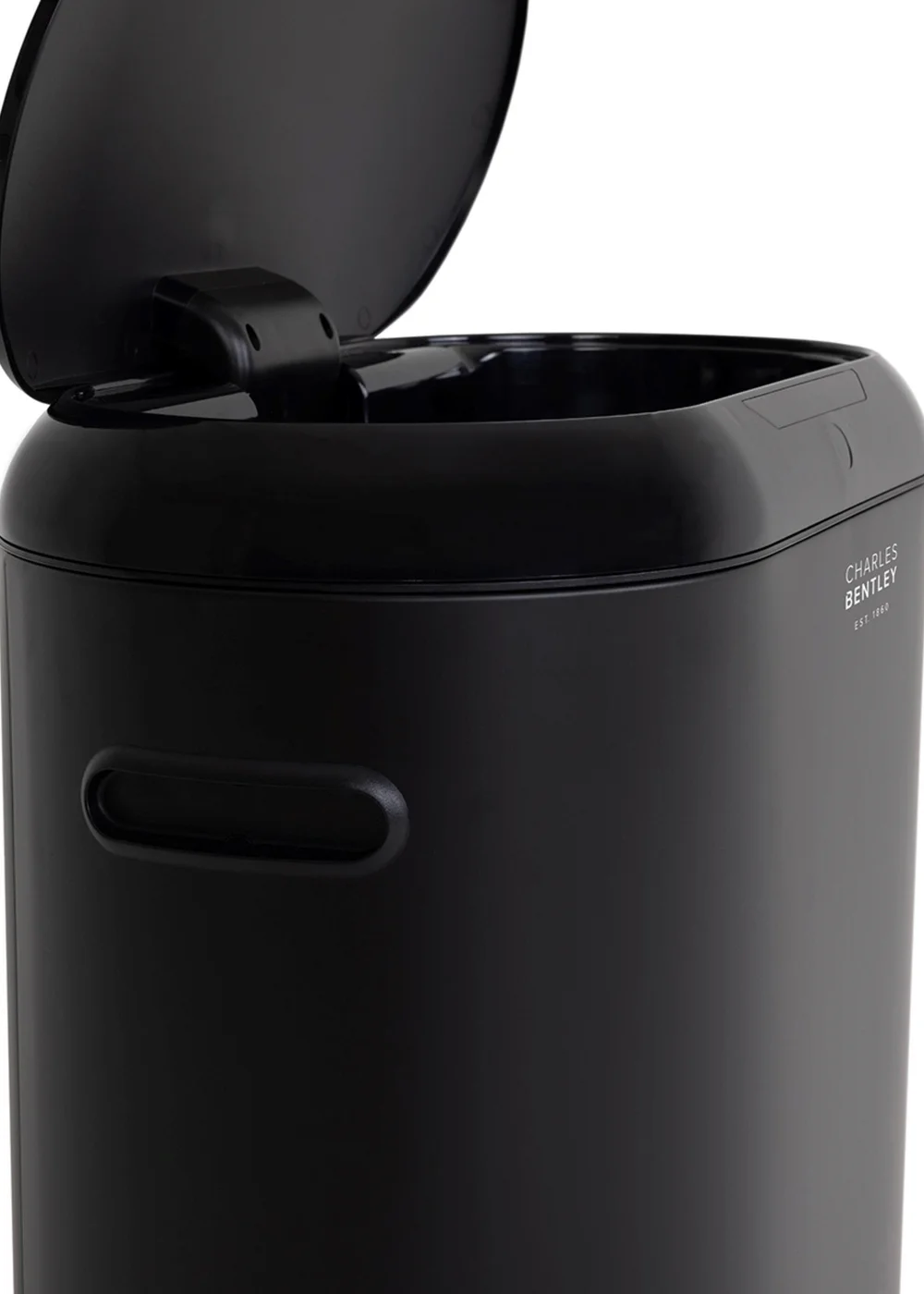 Charles Bentley Black Sensor Bin - One Size Image 3