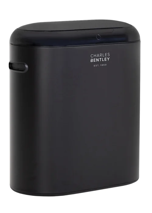Charles Bentley Black Sensor Bin - One Size Image 1