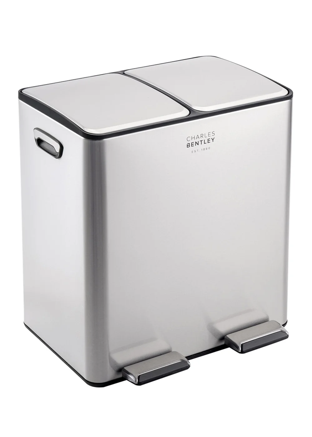 Charles Bentley Double Compartment Kitchen Bin - One Size Image 1