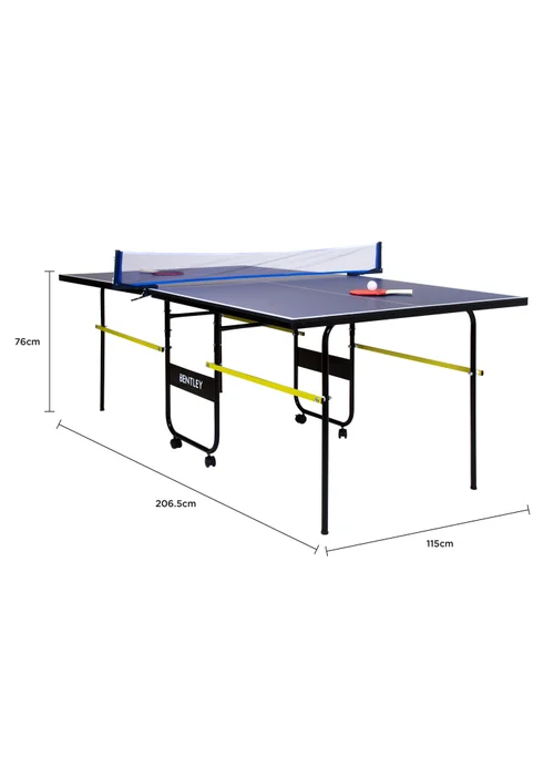 Charles Bentley 9in Folding Table Tennis Table (6ft) - One Size Image 6