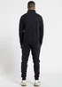 French Connection Navy Cotton Blend Zip Jumper & Jogger Tracksuit Co-Ord - Small Image 2