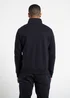French Connection Navy Cotton Blend Zip Jumper & Jogger Tracksuit Co-Ord - Small Image 4