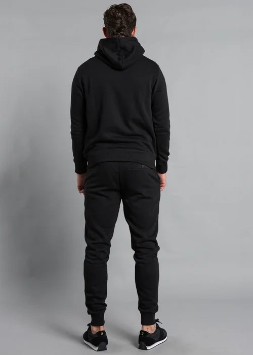 French Connection Black Cotton Blend Hoody & Jogger Tracksuit Co-Ord - Small Image 2