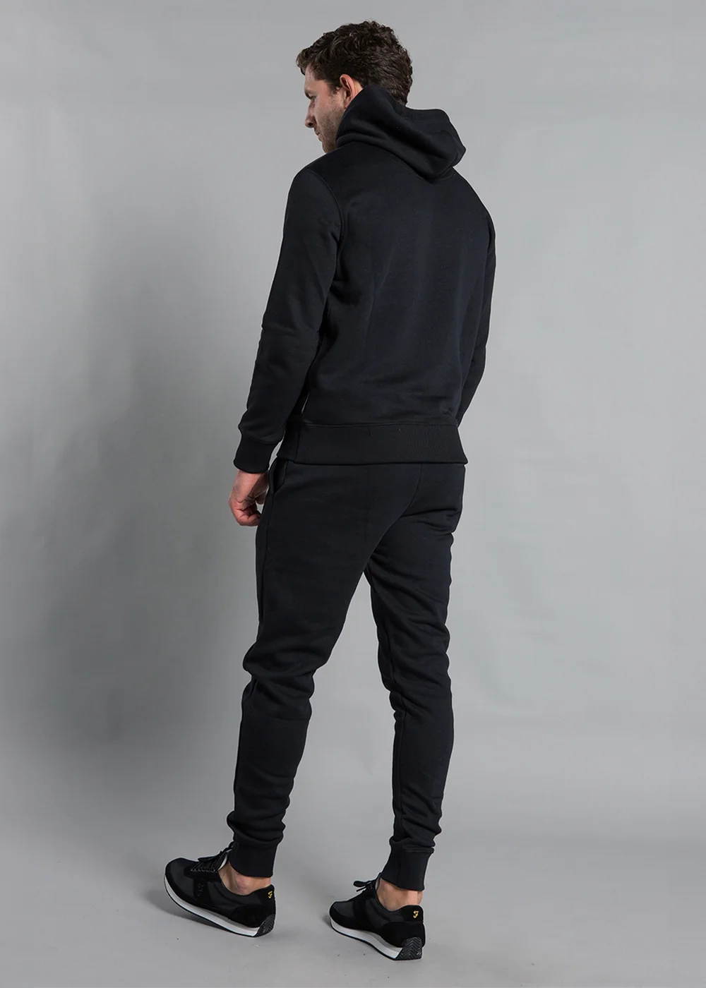 French Connection Navy Cotton Blend Hoody & Jogger Tracksuit Co-Ord - Small Image 5