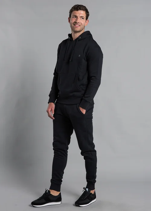 French Connection Navy Cotton Blend Hoody & Jogger Tracksuit Co-Ord - Small Image 4