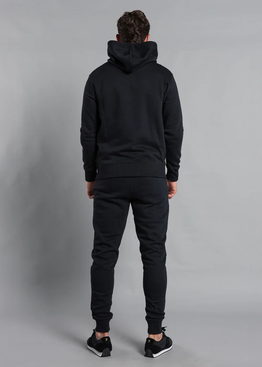 French Connection Navy Cotton Blend Hoody & Jogger Tracksuit Co-Ord - Small Image 2