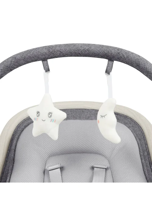 Ickle Bubba Grey Stella Rocker - One Size Image 6