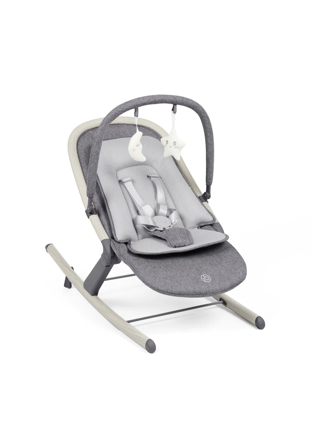 Ickle Bubba Grey Stella Rocker - One Size Image 1