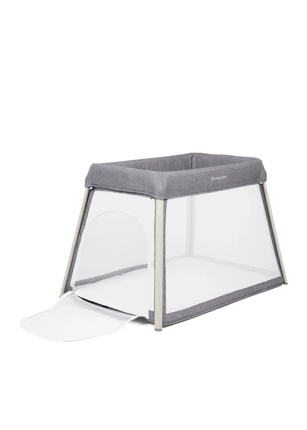 Ickle Bubba Grey Scout 3 in 1 Travel Crib Cot and Playpen - One Size Image 3
