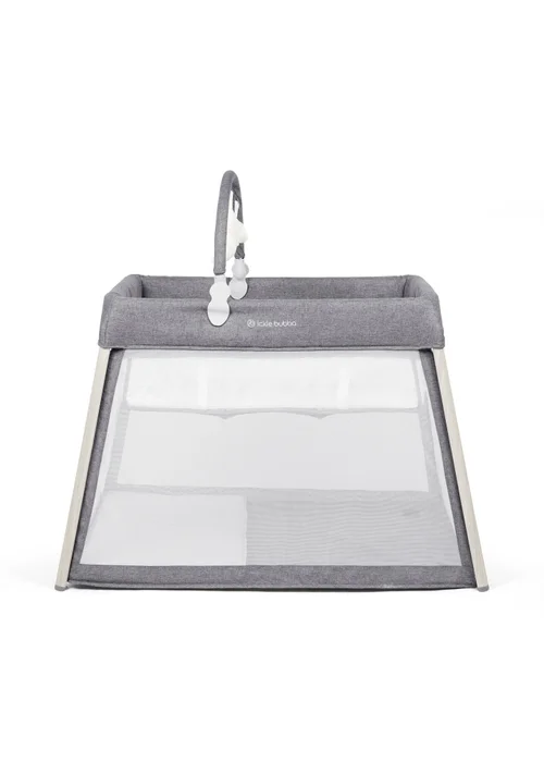 Ickle Bubba Grey Scout 3 in 1 Travel Crib Cot and Playpen - One Size Image 1