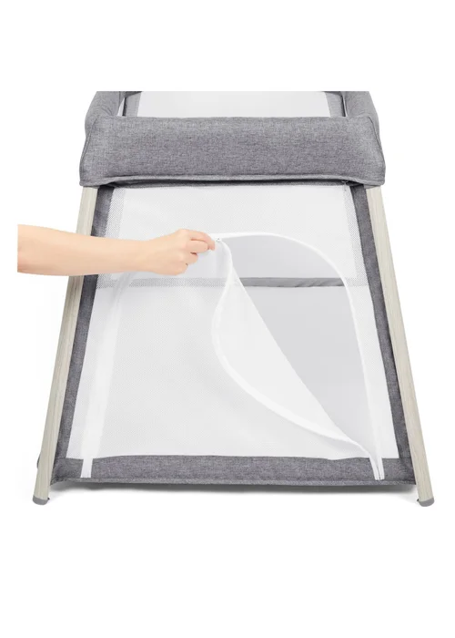 Ickle Bubba Grey Scout 2 in 1 Travel Cot and Playpen - One Size Image 3