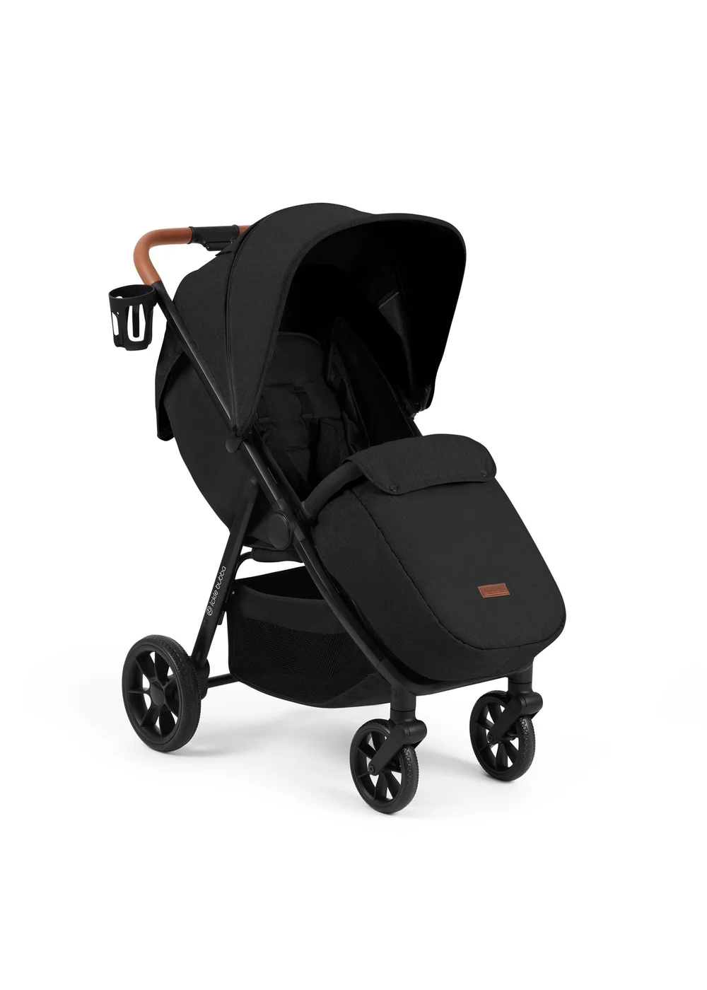 Ickle Bubba Black Stomp Stride Max Stroller - One Size Image 1
