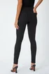 Roman Black Diamante Embellished Stretch Jegging - 12 Image 4