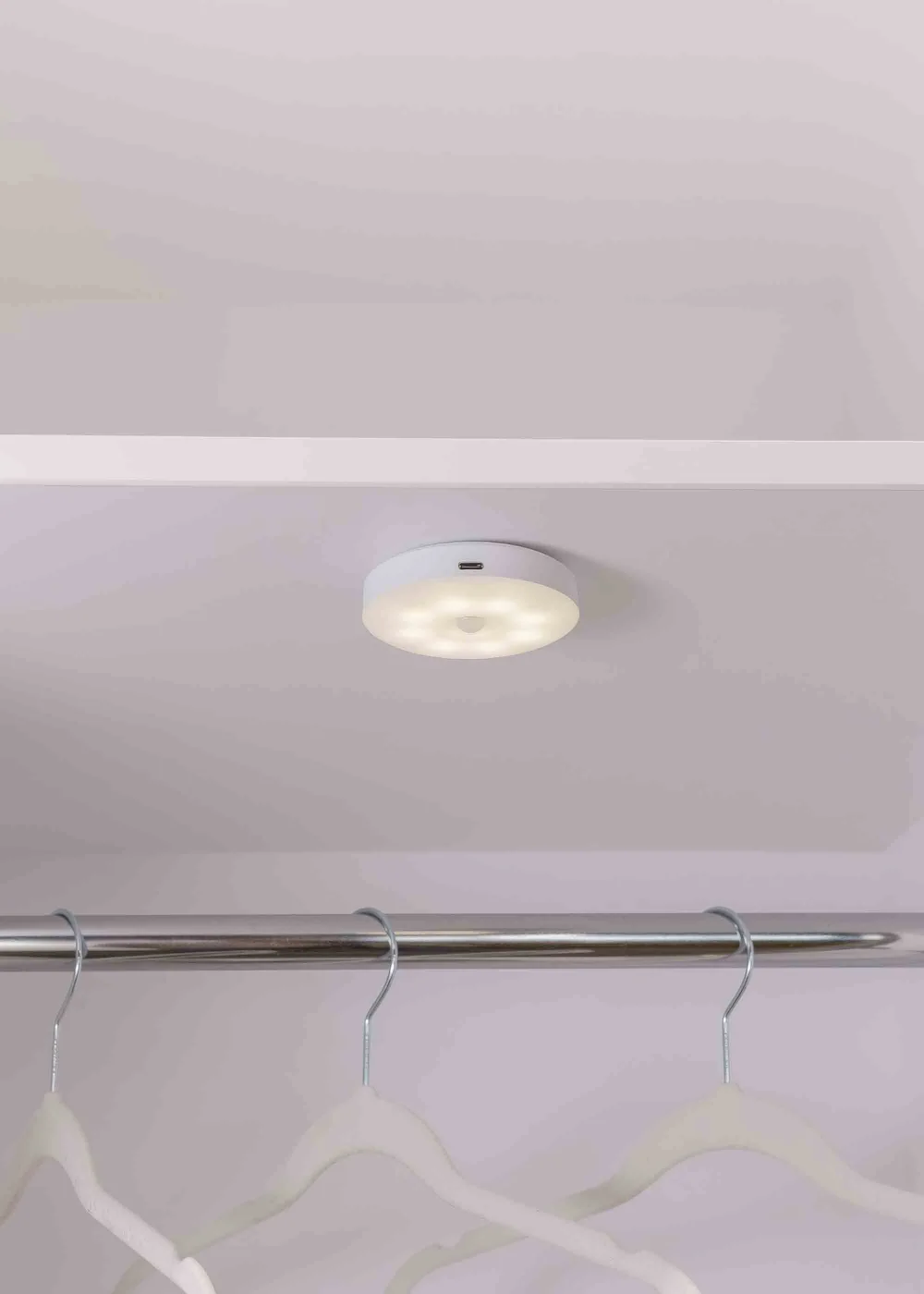 ValueLights Matte White Wall Light Integrated LED Set of 6 - One Size Image 3