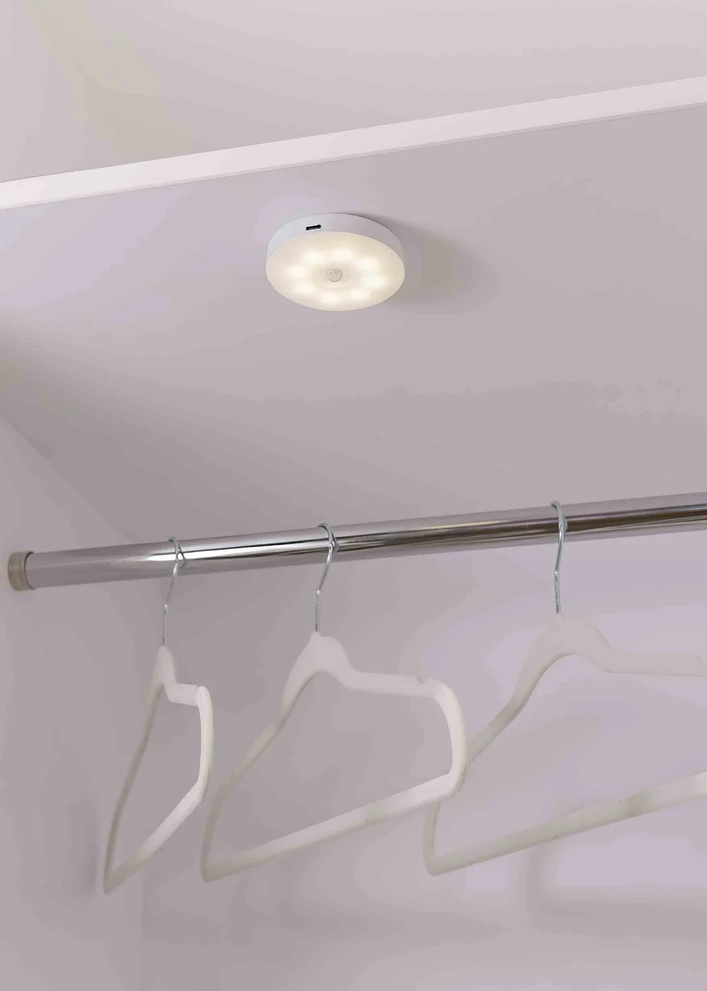 ValueLights Matte White Wall Light Integrated LED Set of 6 - One Size Image 4