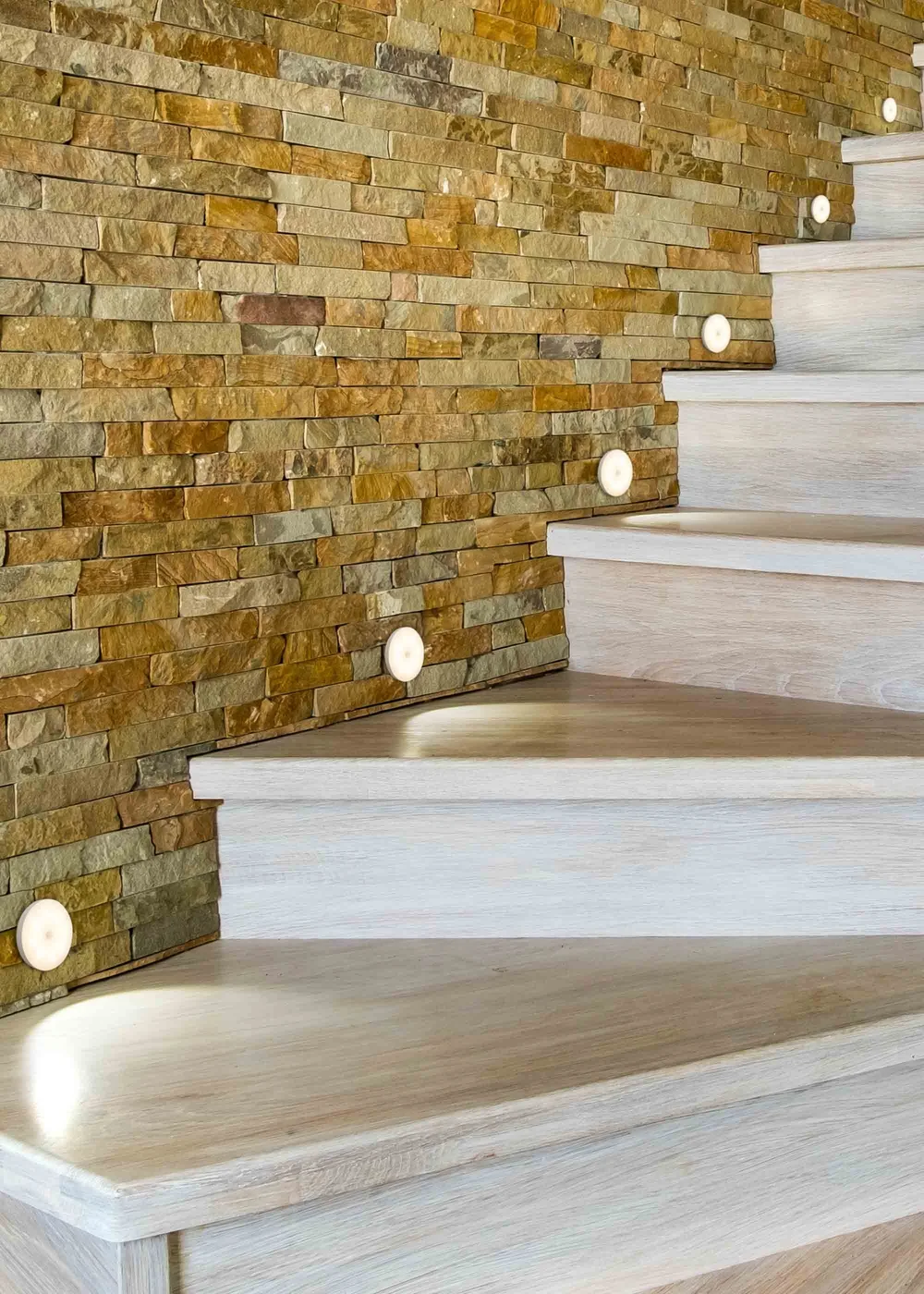 ValueLights Matte White Wall Light Integrated LED Set of 6 - One Size Image 2