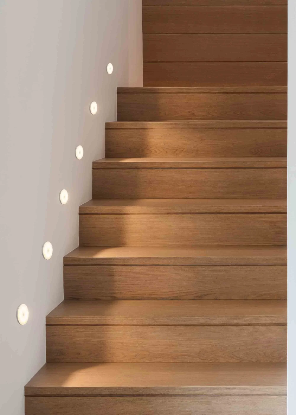 ValueLights Matte White Wall Light Integrated LED Set of 6 - One Size Image 1