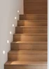 ValueLights Matte White Wall Light Integrated LED Set of 6 - One Size Image 1