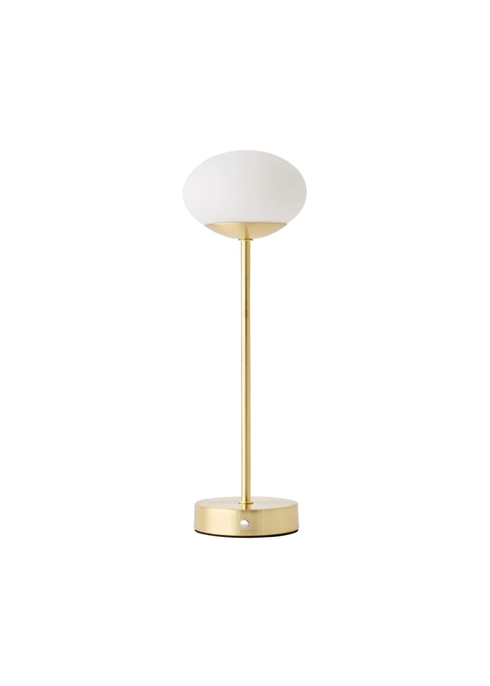 ValueLights Dimmable Gold Table Lamp with Globe Shade Integrated LED - One Size Image 6