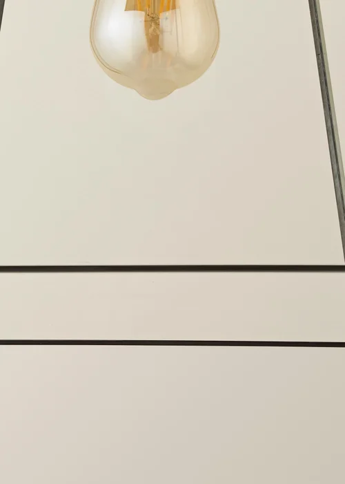 ValueLights Susie Glass Black Easy Fit Ceiling Lampshade - One Size Image 5