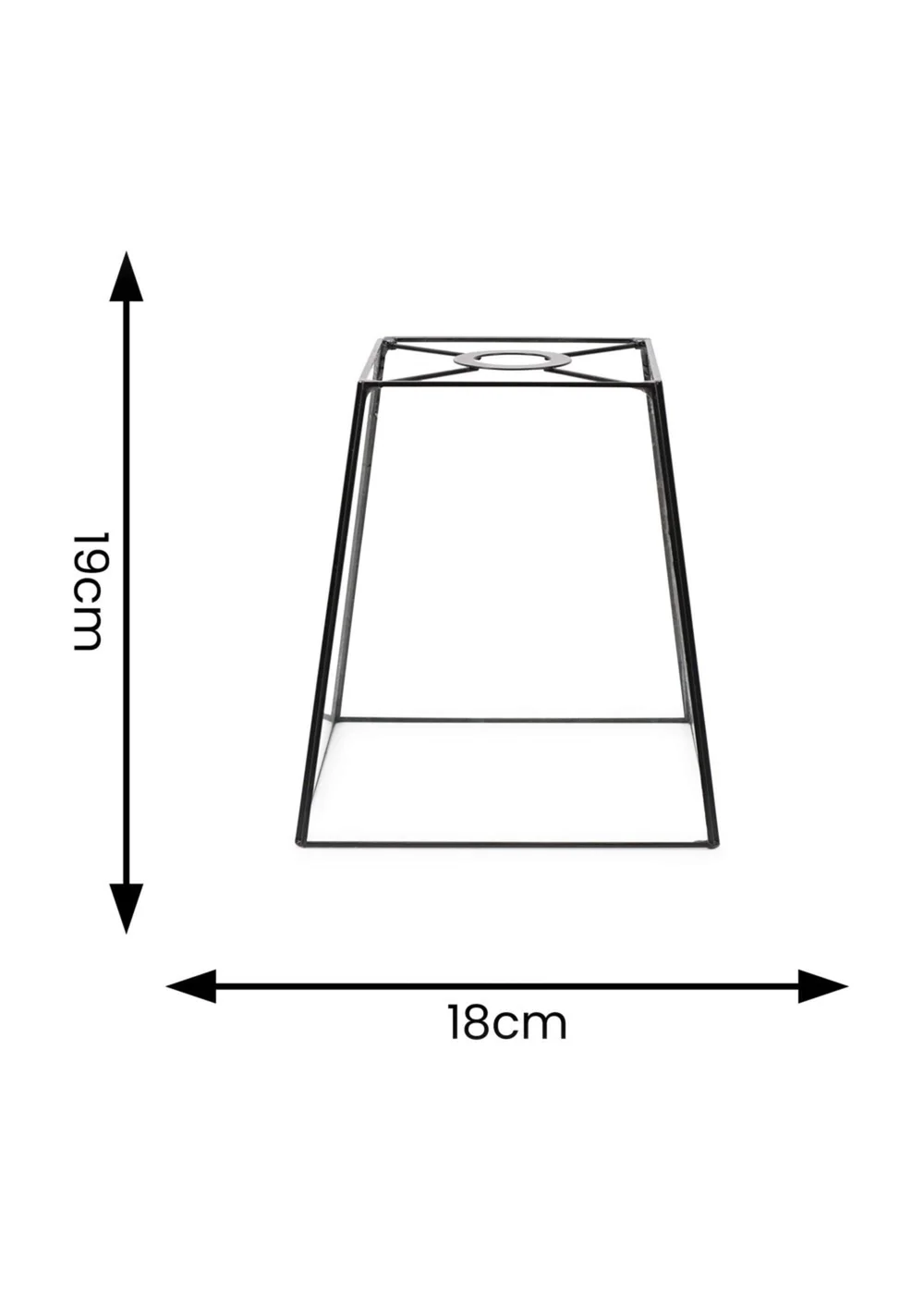 ValueLights Susie Glass Black Easy Fit Ceiling Lampshade - One Size Image 6