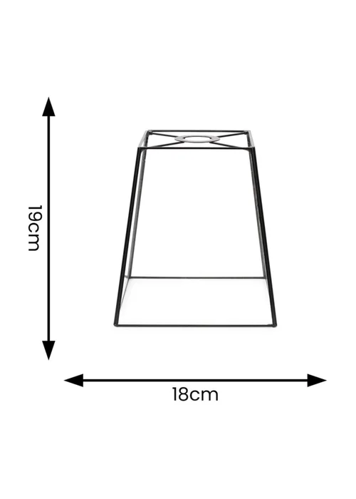 ValueLights Susie Glass Black Easy Fit Ceiling Lampshade - One Size Image 6