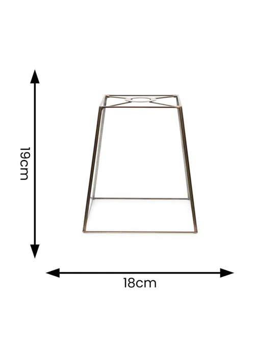 ValueLights Susie Glass Brushed Brass Easy Fit Ceiling Lampshade - One Size Image 6