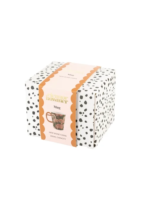 Eleanor Bowmer Khaki Palm Tall Mug - One Size Image 3