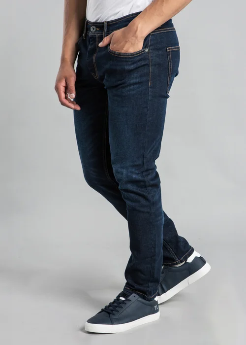 Tokyo Laundry Dark Blue Classic Slim Fit Denim Jeans - 30/L34 Image 3